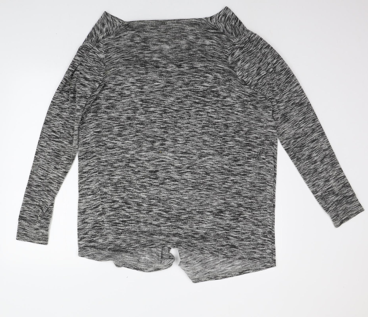 Womens UK Size 12 innocence Grey Cardigan Jumper