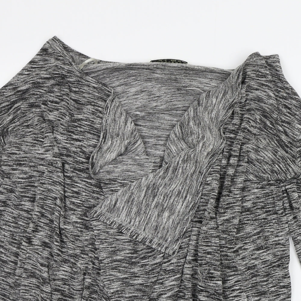Womens UK Size 12 innocence Grey Cardigan Jumper