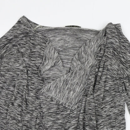 Womens UK Size 12 innocence Grey Cardigan Jumper