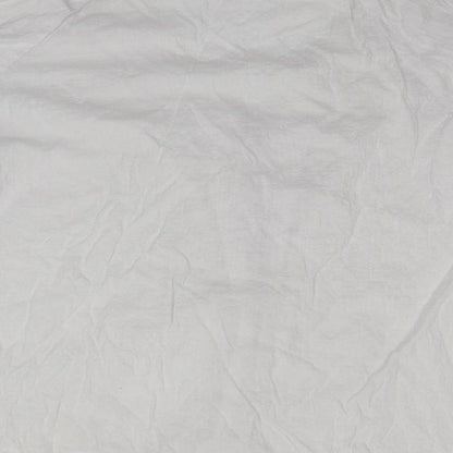 Womens UK Size 18 Marks and Spencer White Basic Button-Up