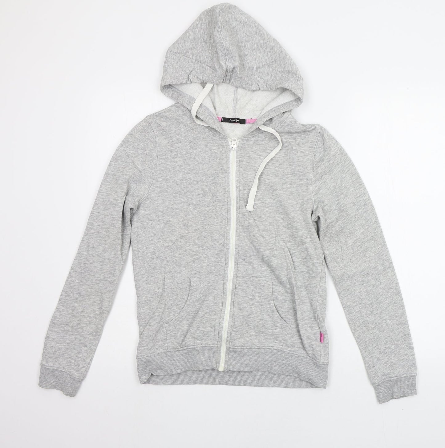 George Womens Grey   Full Zip Jumper Size 10