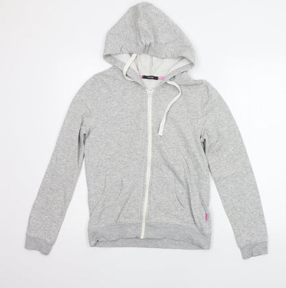 George Womens Grey   Full Zip Jumper Size 10