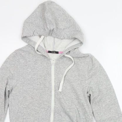 George Womens Grey   Full Zip Jumper Size 10