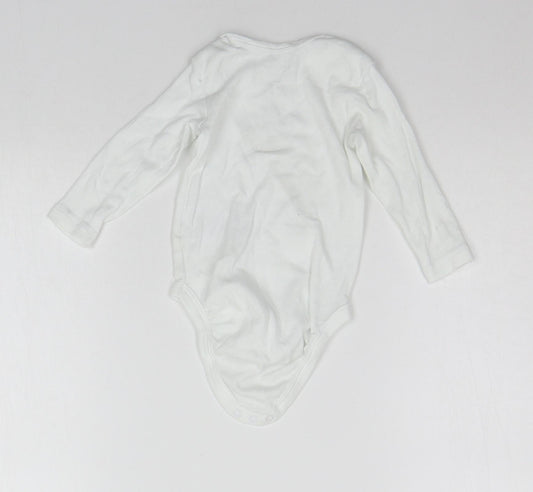 Lupilu Baby White   Babygrow One-Piece Size 3-6 Months