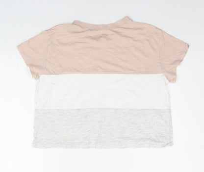 H&M Girls Pink   Basic T-Shirt Size 11-12 Years