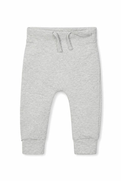 Front view of George Baby Grey Jogger Leggings, size 6-9, Months