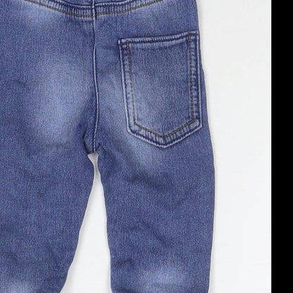 Nutmeg Baby Blue   Jogger Jeans Size 6-9 Months