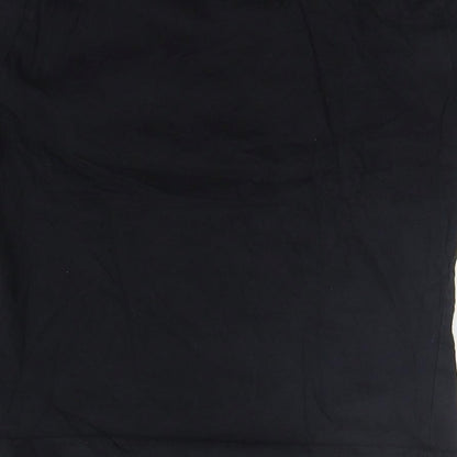 carr Boys Black   Basic T-Shirt Size 6-7 Years