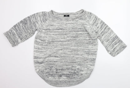 Womens UK Size M Wallis Grey Pullover Jumper