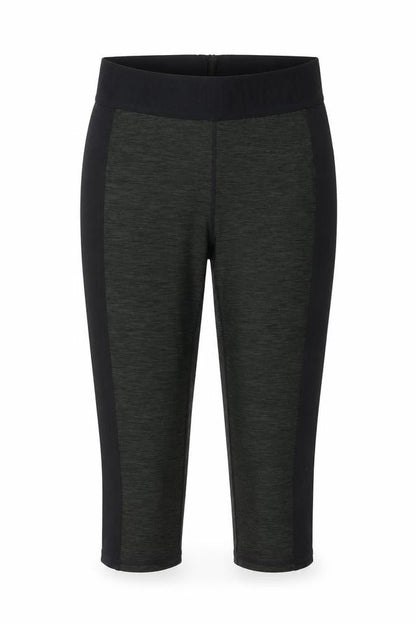 Womens UK Size M H&M Regular Fit Cropped Green Leggings