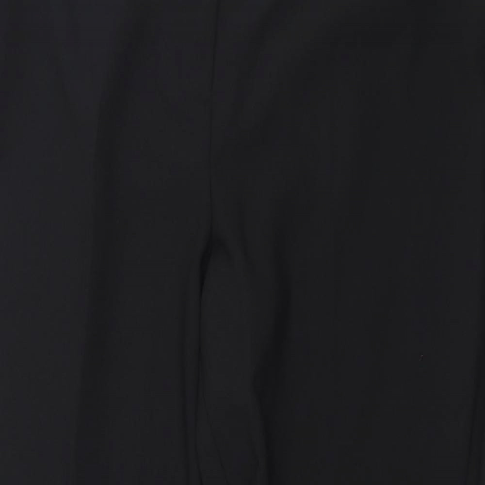 F&F Womens Black   Trousers  Size 16 L27 in