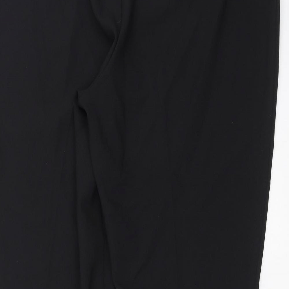 F&F Womens Black   Trousers  Size 16 L27 in