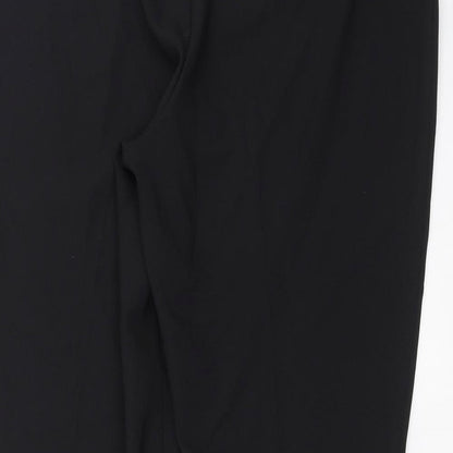 F&F Womens Black   Trousers  Size 16 L27 in
