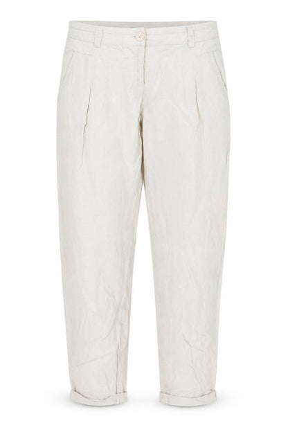 Womens UK Size 10 Warehouse Slim Fit  Beige Trousers