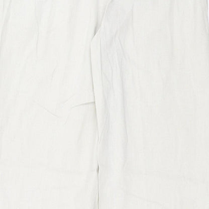 Womens UK Size 16 Mia Moda Regular Fit  Beige Trousers
