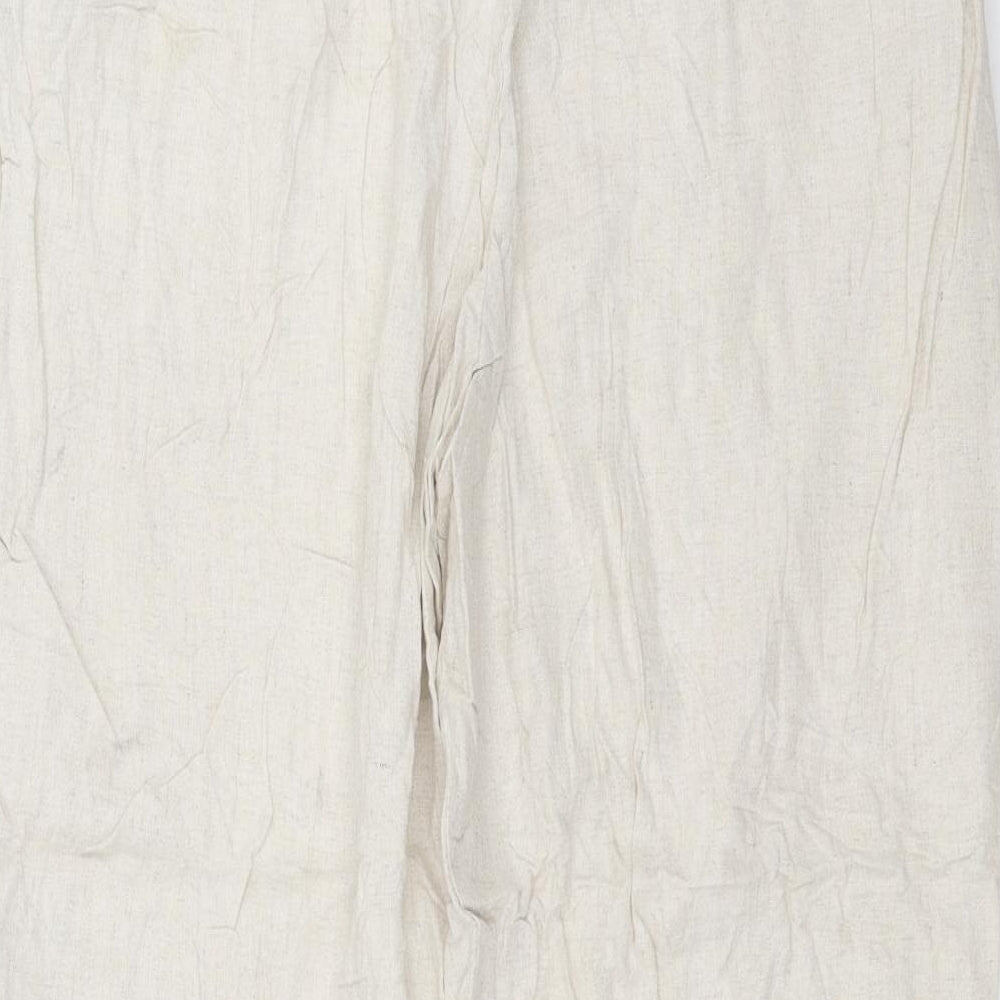 Kaleidoscope Womens Beige   Trousers  Size 18 L25 in