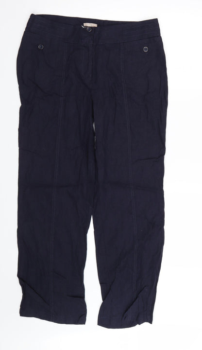 Soon Womens Blue   Trousers  Size 14 L28 in