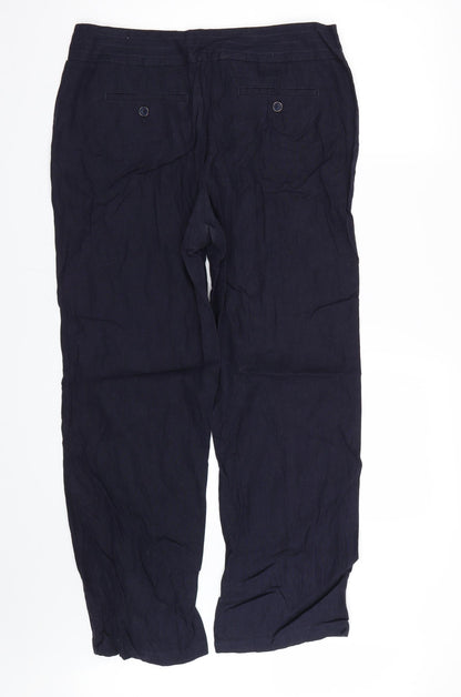 Soon Womens Blue   Trousers  Size 14 L28 in