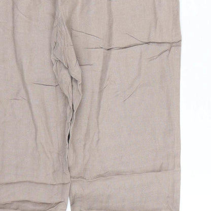justliving Womens Brown   Trousers  Size M L24 in