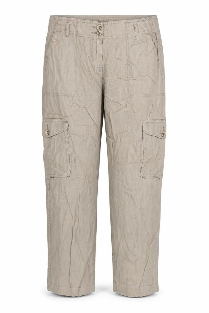 Womens UK Size 34 Preworn Regular Fit  Brown Trousers