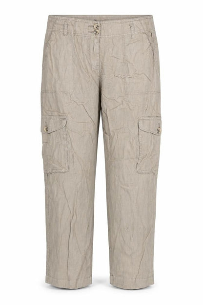 Womens UK Size 34 Preworn Regular Fit  Brown Trousers