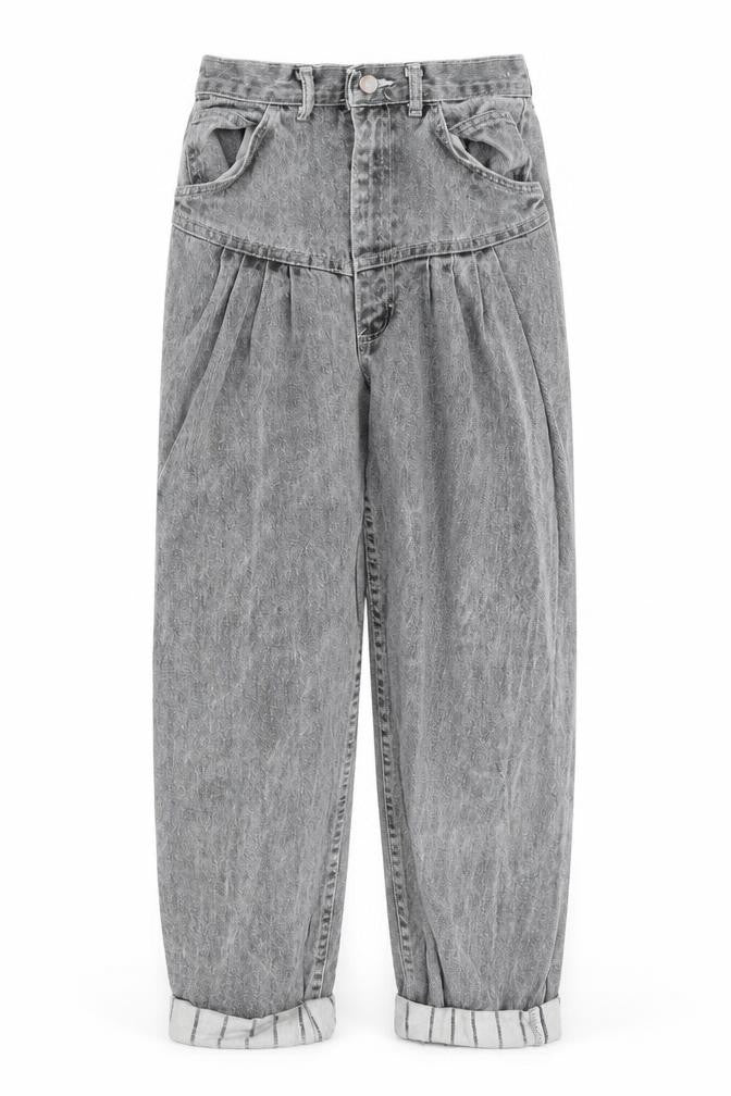 Womens Grey  Denim Straight Jeans Size 4 L24 in
