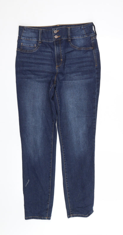 Sound/Stlye Womens Blue  Denim Skinny Jeans Size 12 L27 in