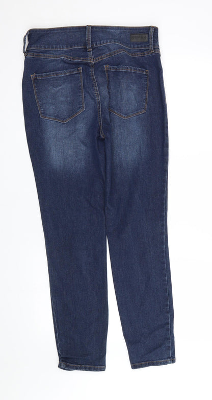 Sound/Stlye Womens Blue  Denim Skinny Jeans Size 12 L27 in