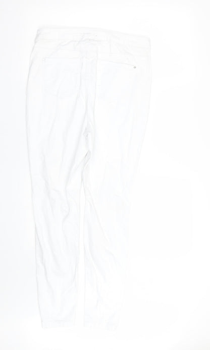 Vice Womens White   Skinny Jeans Size 16 L26 in