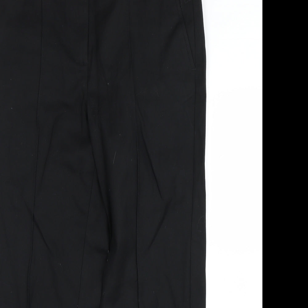 Womens UK Size 10 NEXT Regular Fit  Black Trousers