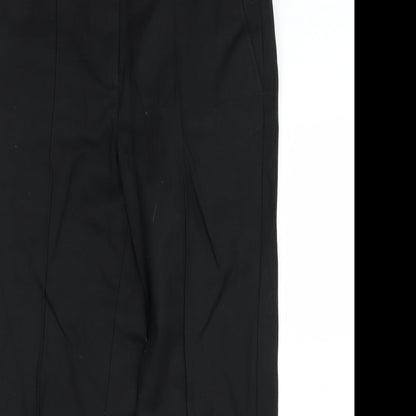 Womens UK Size 10 NEXT Regular Fit  Black Trousers