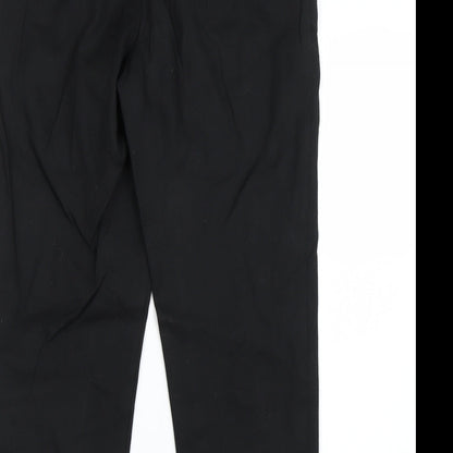 Womens UK Size 10 NEXT Regular Fit  Black Trousers