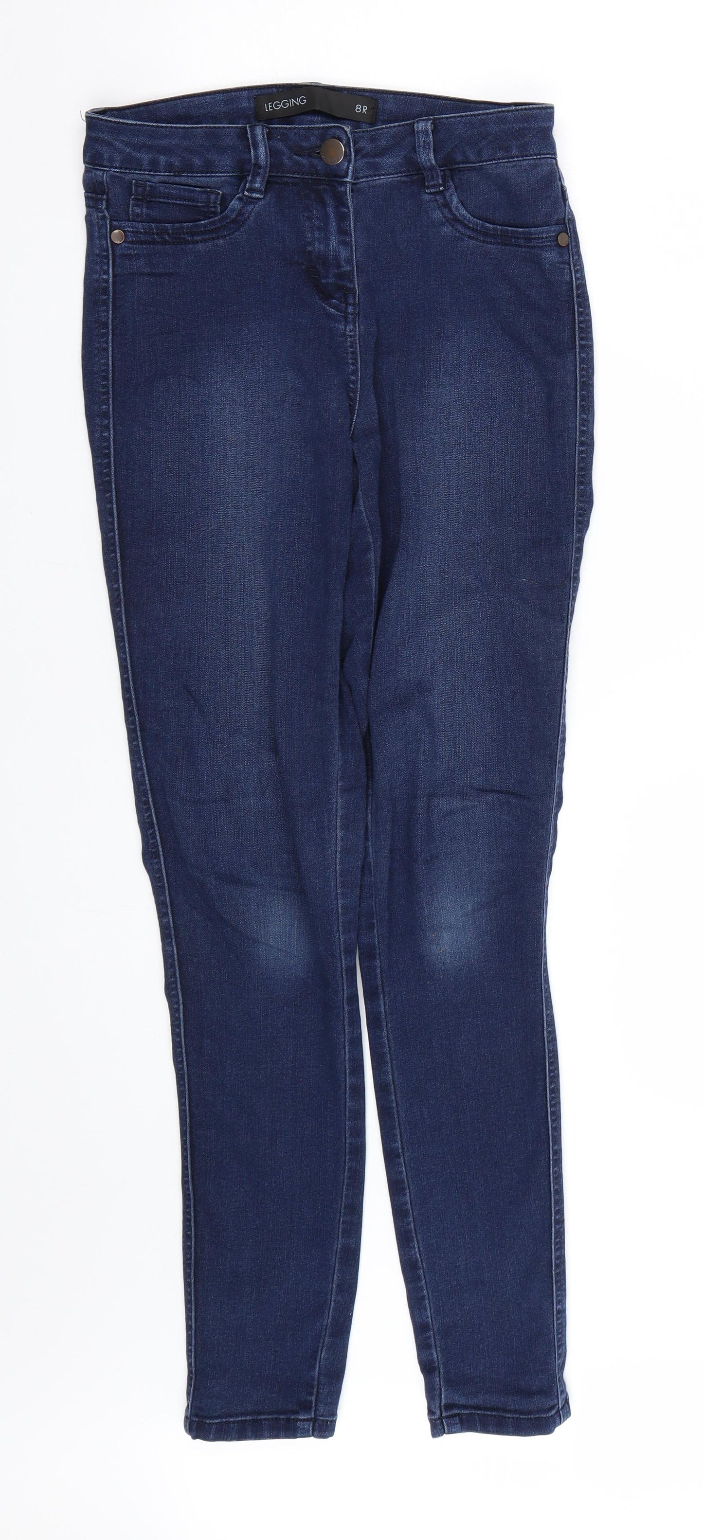 NEXT Womens Blue   Jegging Jeans Size 8 L27 in