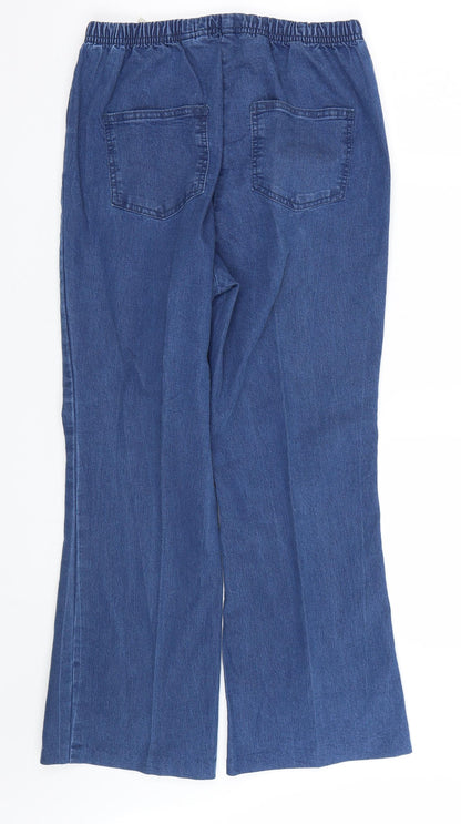 Anthology Womens Blue  Denim Jegging Jeans Size 14 L24 in