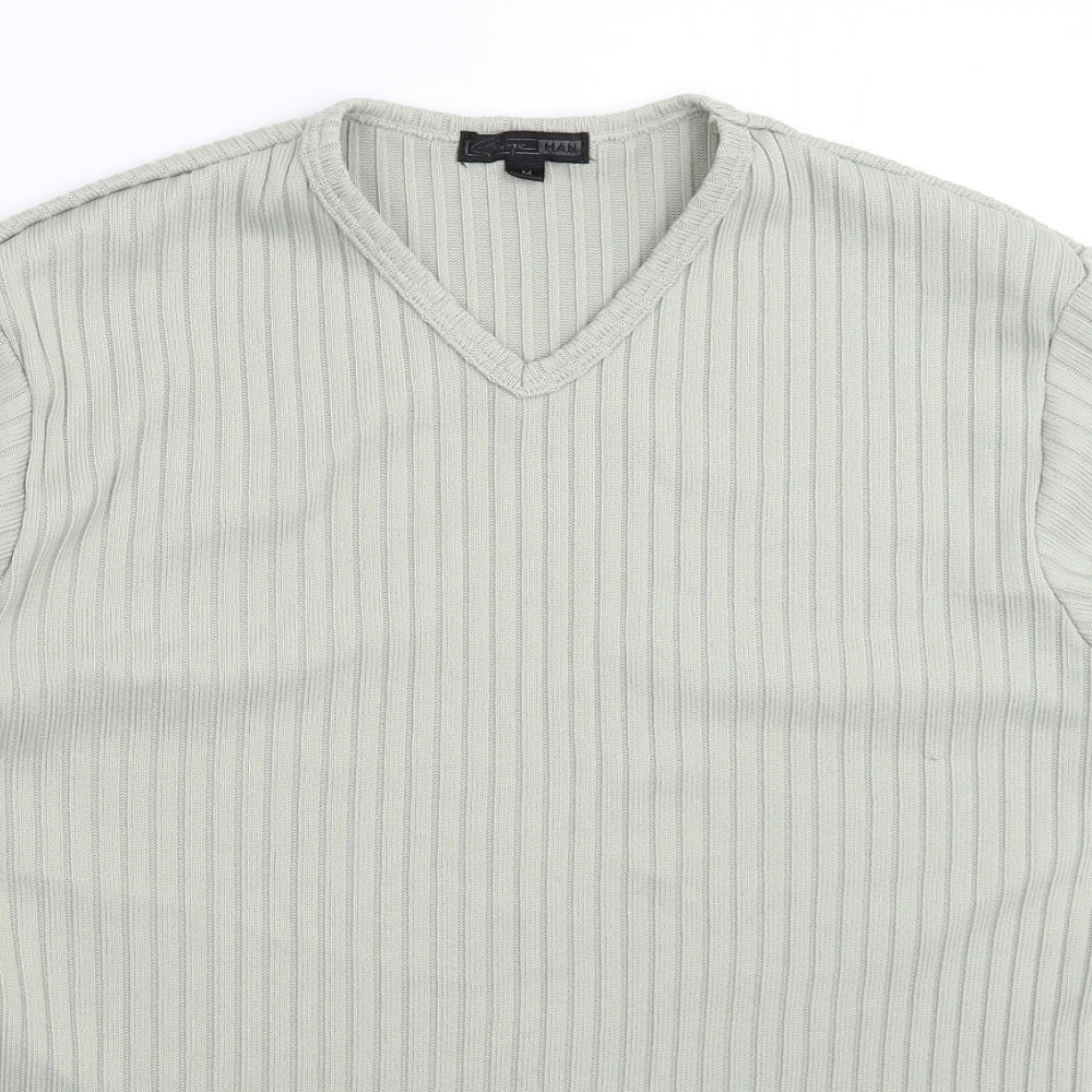 George Mens Green  Knit Pullover Jumper Size M