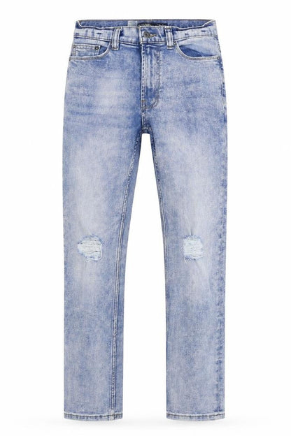 Mens UK Size 28 Burton Extra-Slim Fit Skinny Blue Jeans