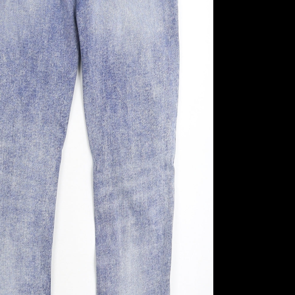 Burton Mens Blue  Denim Skinny Jeans Size 28 L28 in