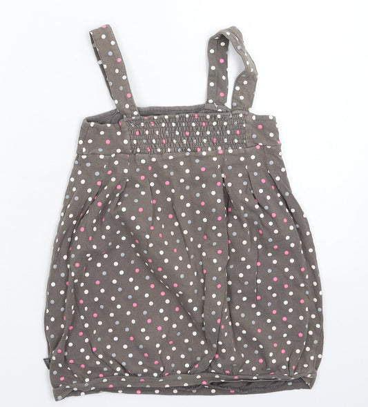 Pumpkin Patch Girls Grey Spotted  Mini  Size 8 Years