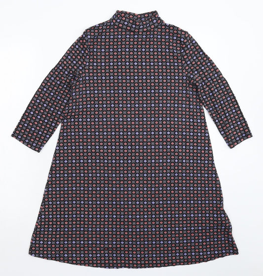 Pull&Bear Womens Multicoloured Geometric  Mini  Size M