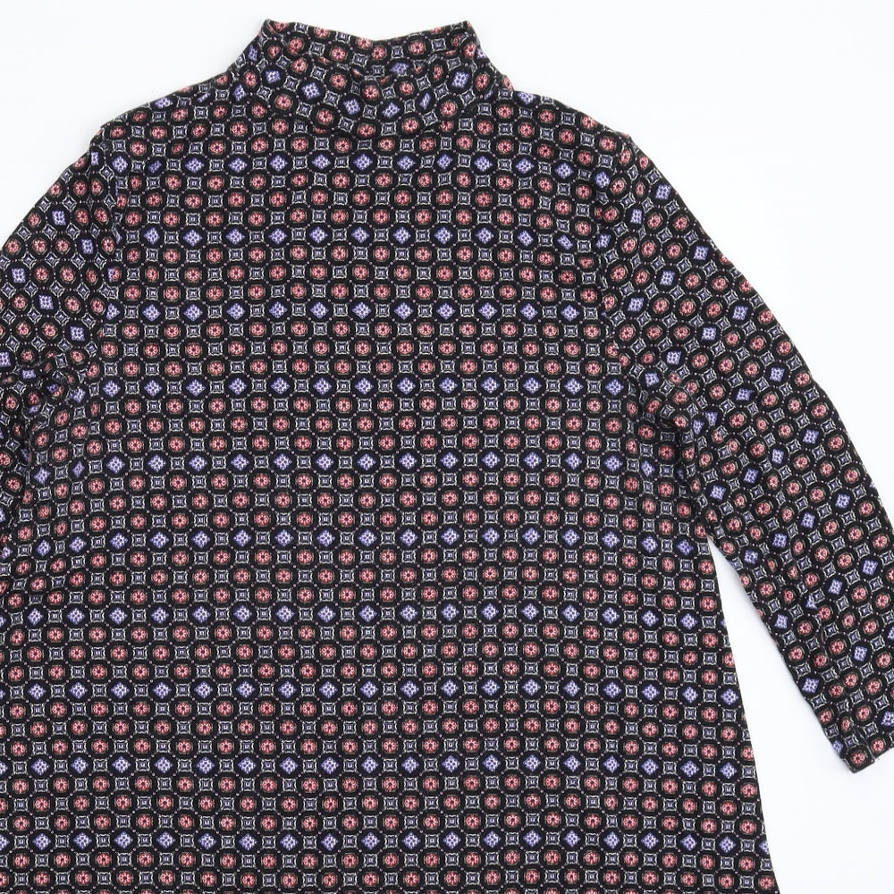 Pull&Bear Womens Multicoloured Geometric  Mini  Size M