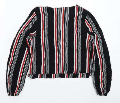 Primark Girls Multicoloured Striped  Basic Blouse Size 14-15 Years