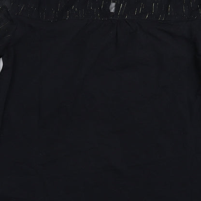 Womens UK Size 6 NEXT Black Pullover Jumper