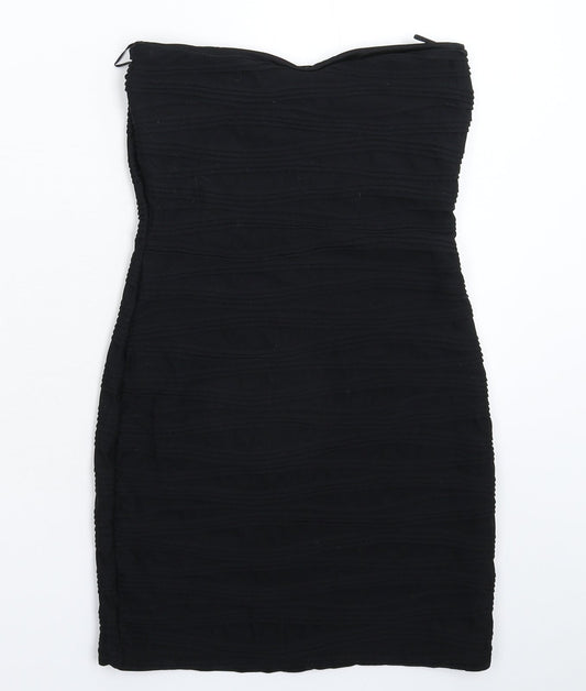 Boohoo Womens Black   Mini  Size 8