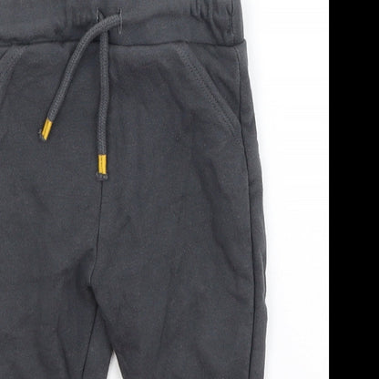 F&F Baby Grey   Jogger Trousers Size 9-12 Months