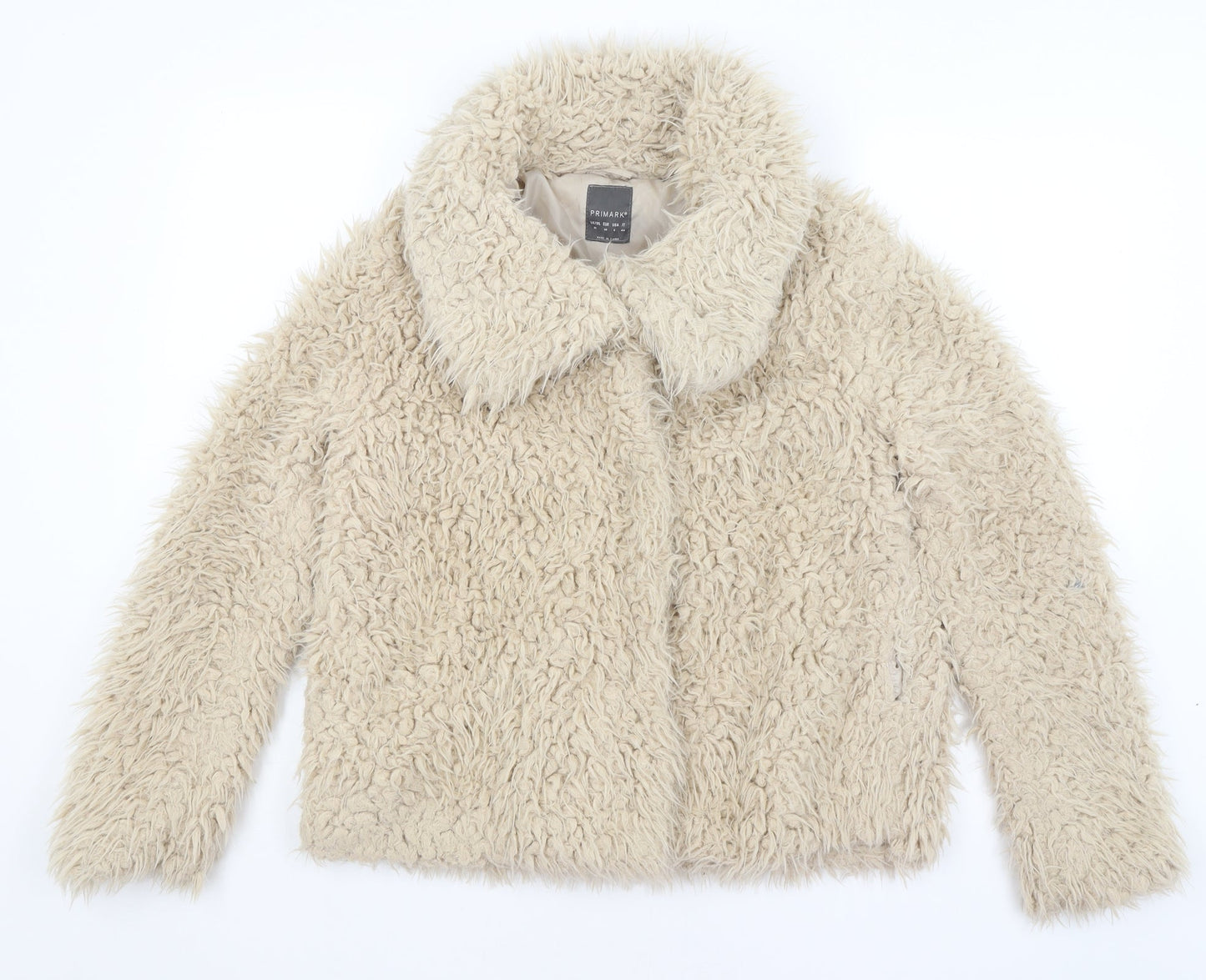 Primark Womens Beige   Cardigan Jumper Size 12