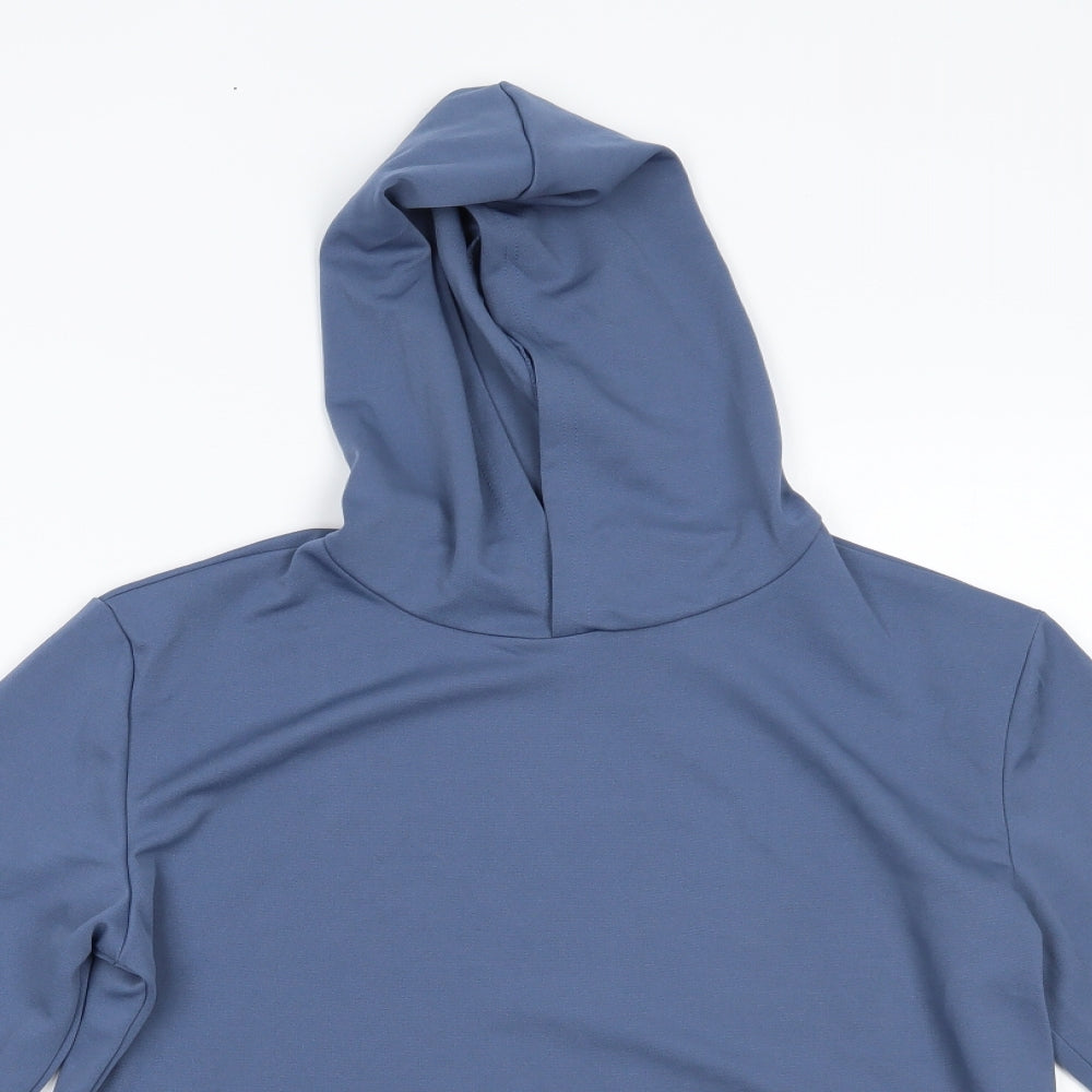 SheIn Boys Blue   Pullover Hoodie Size 11-12 Years