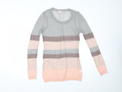 Womens UK Size L Gharani Strok Multicoloured Pullover Jumper