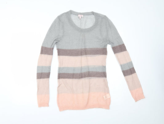 Womens UK Size L Gharani Strok Multicoloured Pullover Jumper