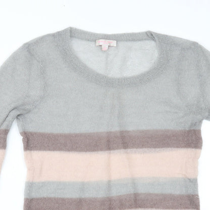Womens UK Size L Gharani Strok Multicoloured Pullover Jumper