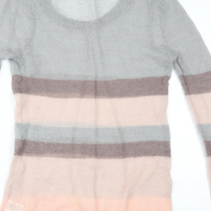 Womens UK Size L Gharani Strok Multicoloured Pullover Jumper